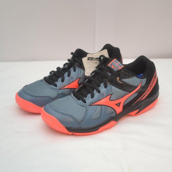 Mizuno Cyclone Speed Grey/Pink/Black Women's Shoes V1GC178065 - Picture 1 of 9